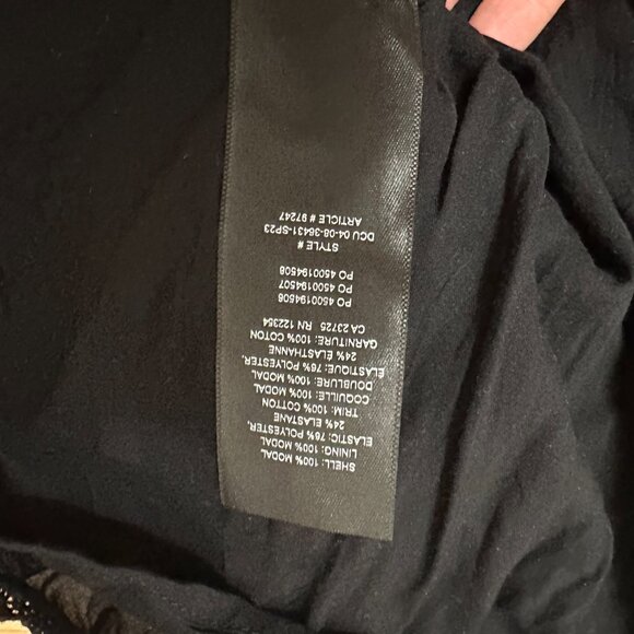 Wilfred Azalea Dress - Size Small - Black - Picture 8 of 11